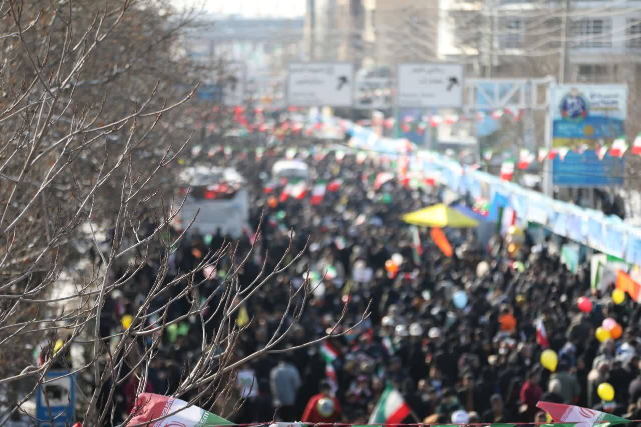 مردم البرز در ۲۲ بهمن ۱۴۰۳ حماسه آفریدند