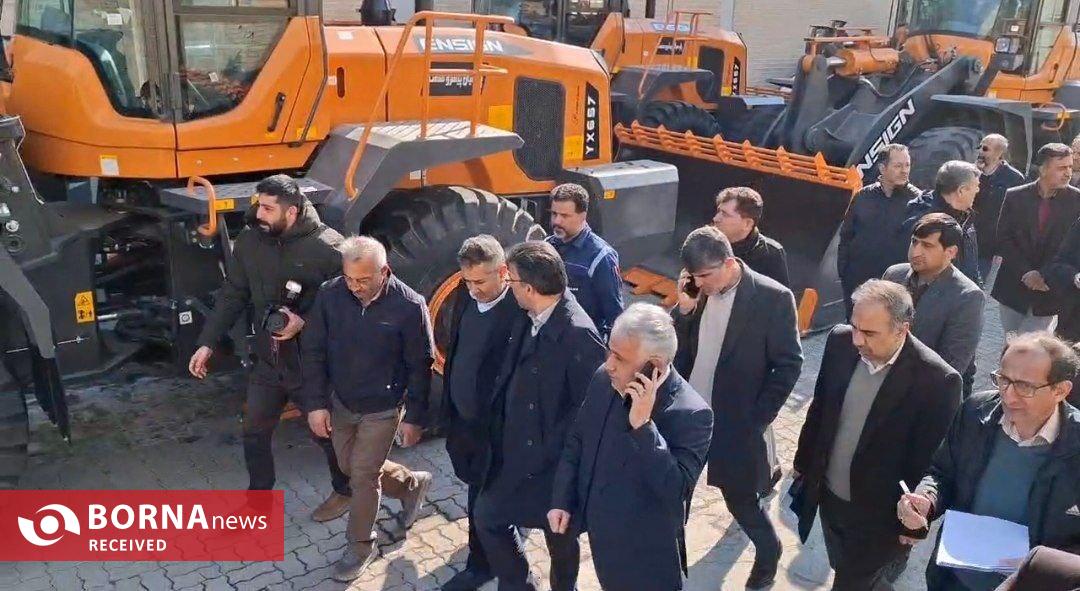 بازدید معاون استاندار تهران از واحد‌های تولیدی و کشاورزی در شهرستان ملارد