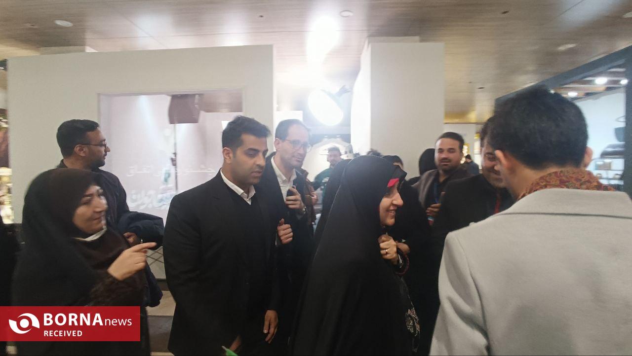 حضور معاون امور زنان و خانواده از نمایشگاه دستاورد‌های مردم نهاد در تبریز