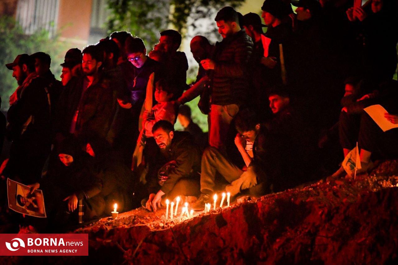 حضور گسترده شهروندان لبنانی در متقل سید مقاومت