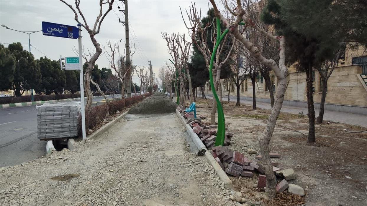 همسطحسازی و مناسبسازی معابر نقاط مختلف شهر اندیشه همسطحسازی و مناسبسازی معابر نقاط مختلف شهر اندیشه