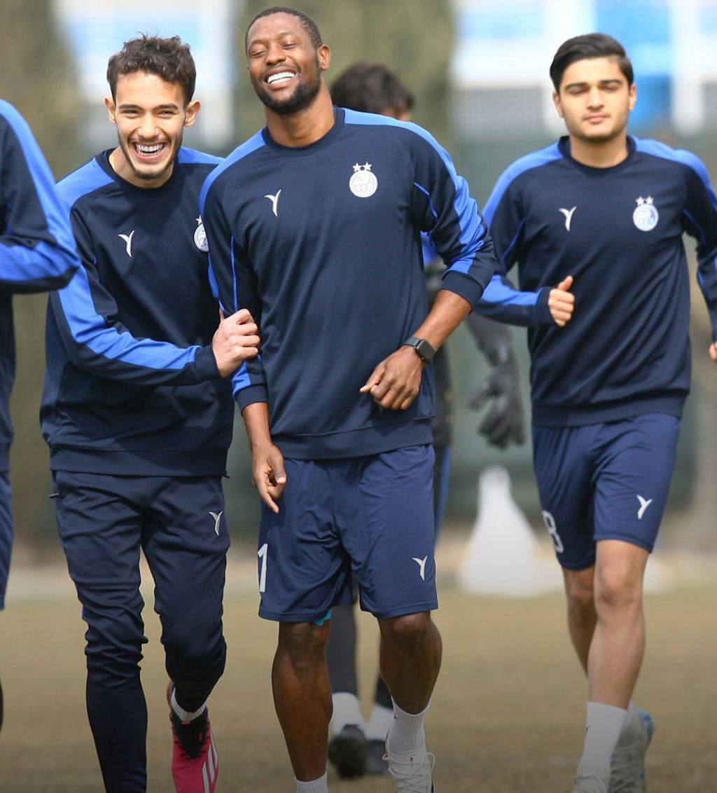 یک چهره جدید در تمرین استقلال در آستانه بازی مقابل النصر! + عکس