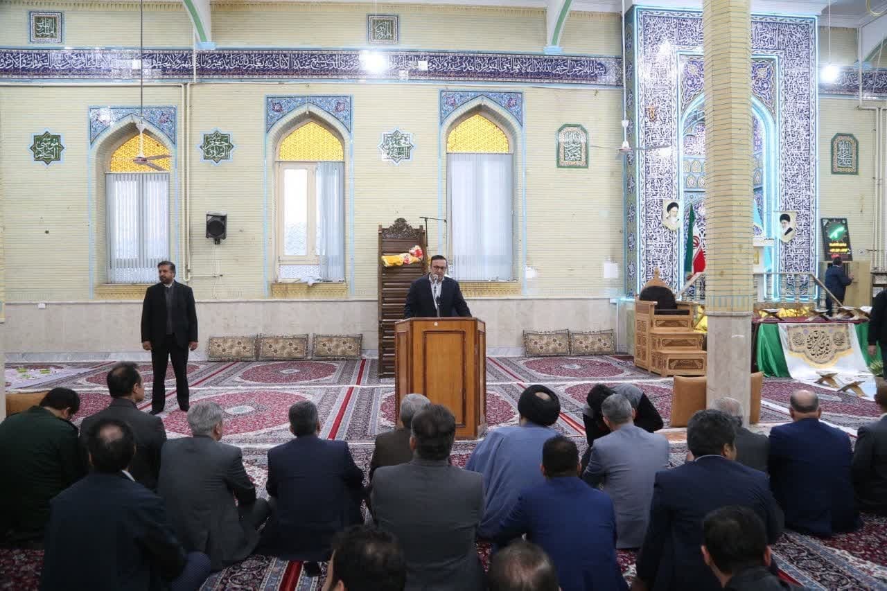 نوذری: مشکلات کشاورزی و زیرساختی اسفرورین را پیگیری می کنیم