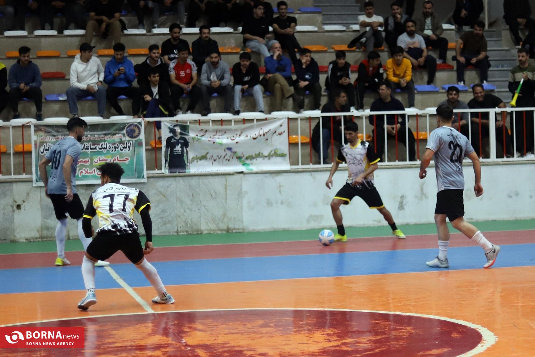 گزارش تصویری|فینال لیگ فوتسال روستایی شهرستان اسلام‌آبادغرب
