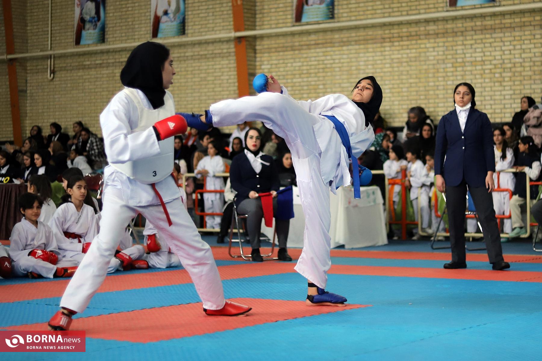 گزارش تصویری|برگزاری مسابقات کاراته قهرمانی استان کرمانشاه