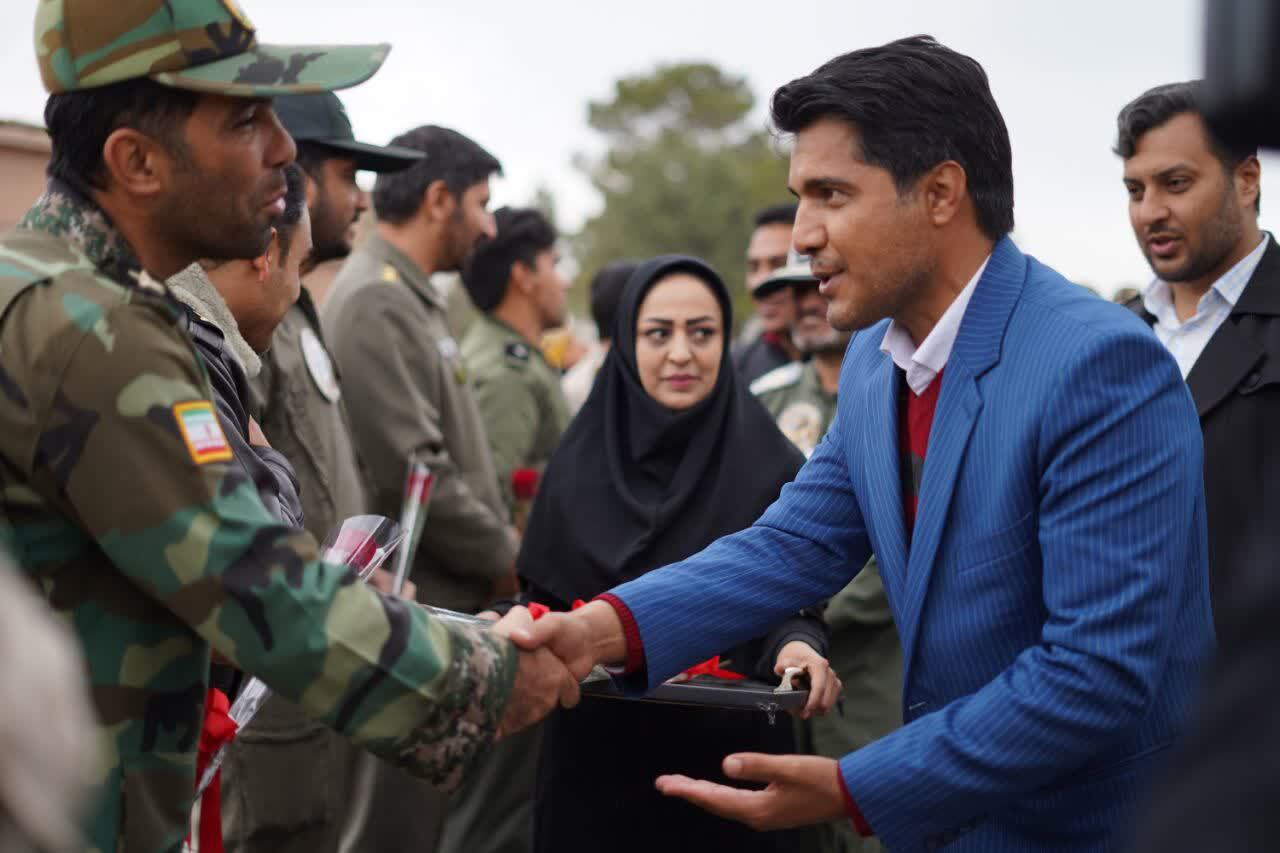 تقدیر هیئت ورزش‌های همگانی شهرستان کرمان از نیرو‌های مسلح