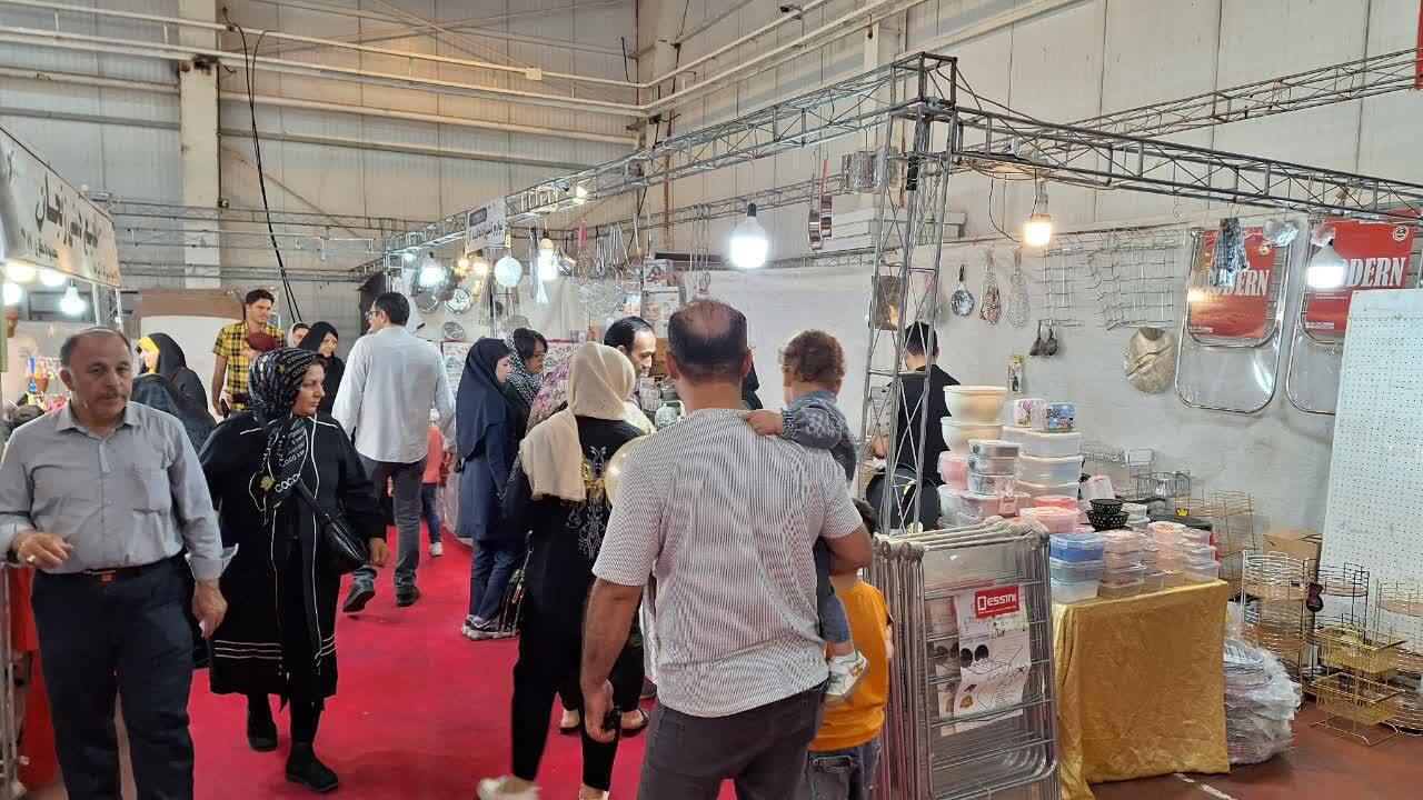 یازدهمین نمایشگاه ملزومات جهیزیه در قزوین گشایش یافت