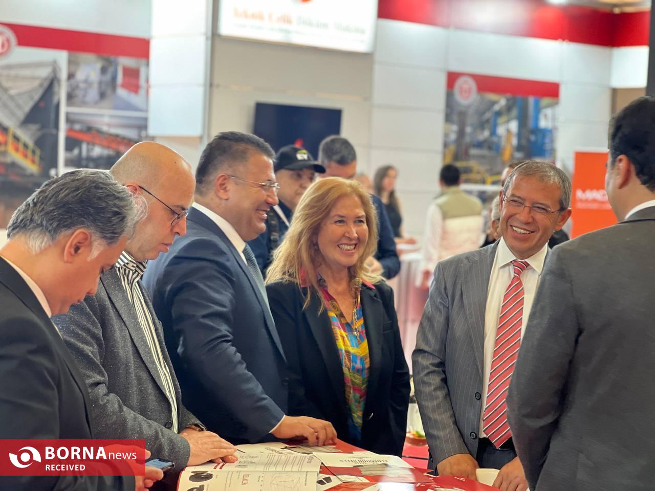 افتتاح نمایشگاه صنعت و معدن با حضور معاون وزیر انرژی ترکیه افتتاح نمایشگاه صنعت و معدن با حضور معاون وزیر انرژی ترکیه