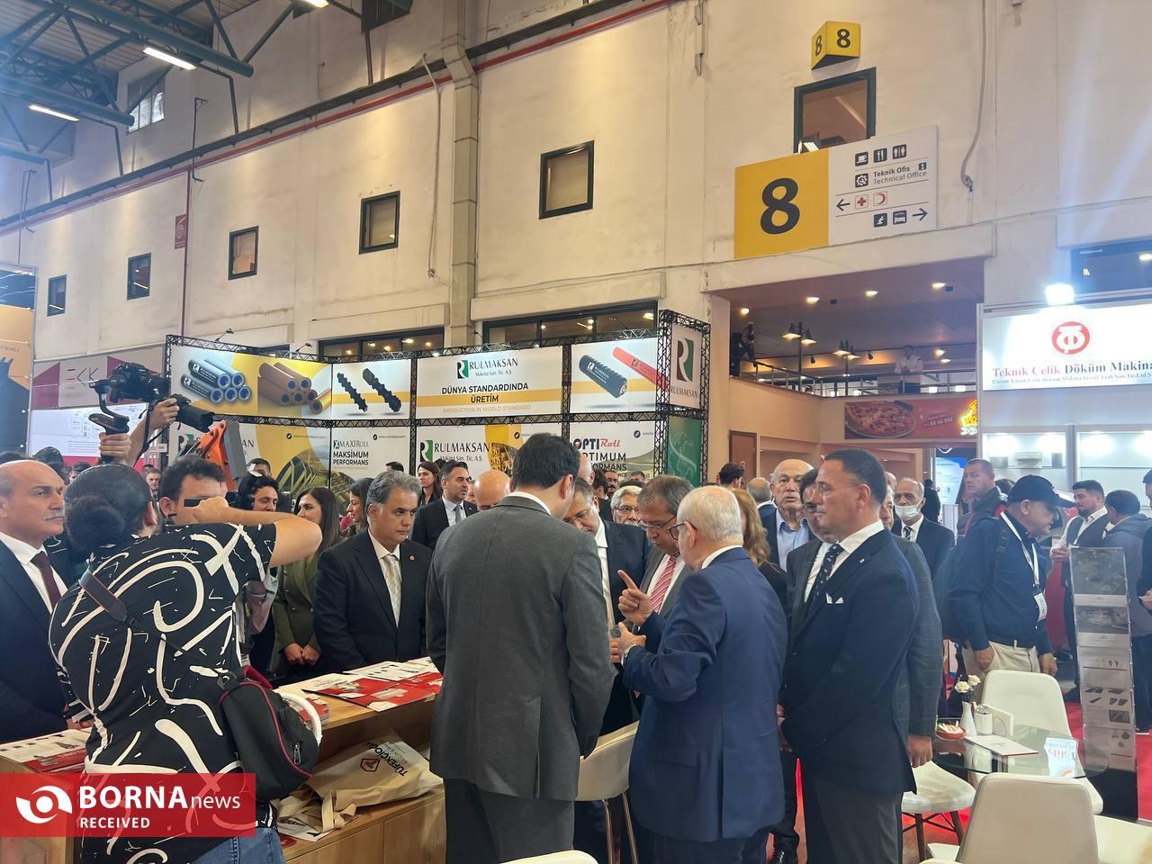 افتتاح نمایشگاه صنعت و معدن با حضور معاون وزیر انرژی ترکیه افتتاح نمایشگاه صنعت و معدن با حضور معاون وزیر انرژی ترکیه