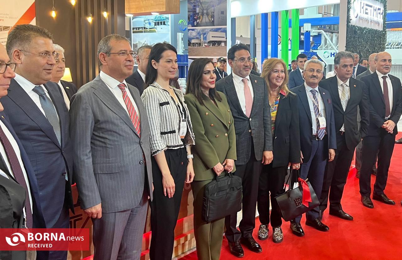 افتتاح نمایشگاه صنعت و معدن با حضور معاون وزیر انرژی ترکیه افتتاح نمایشگاه صنعت و معدن با حضور معاون وزیر انرژی ترکیه