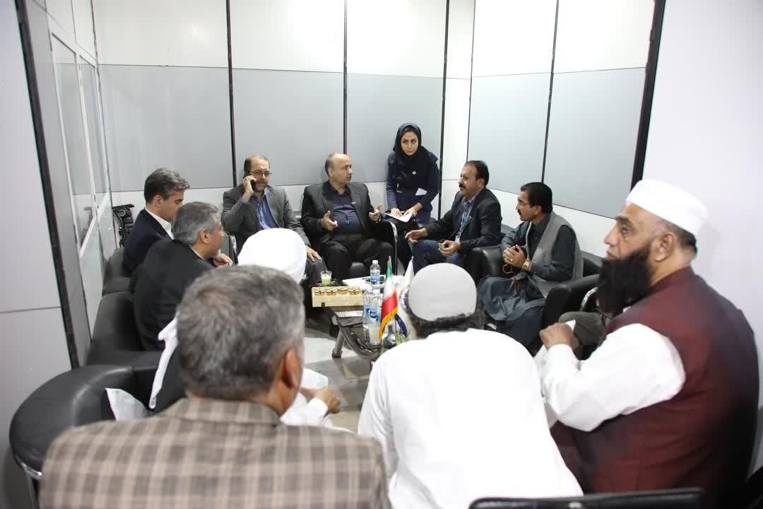 حضور هیئت های خارجی در غرفه قزوین در نمایگاه اکسپو ایران