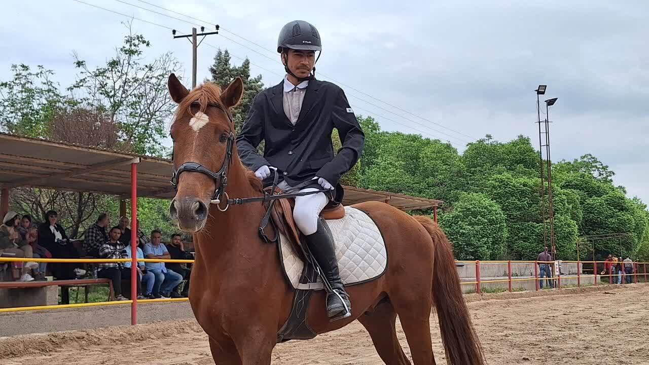 اولین دوره مسابقات درساژ در قزوین برگزار شد