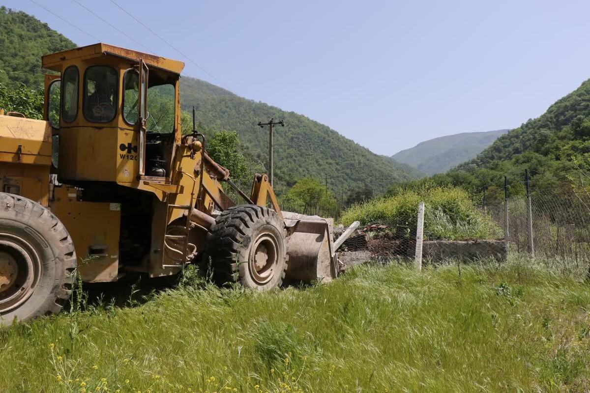 "باغ سرهنگ" در توسکستان تخریب شد