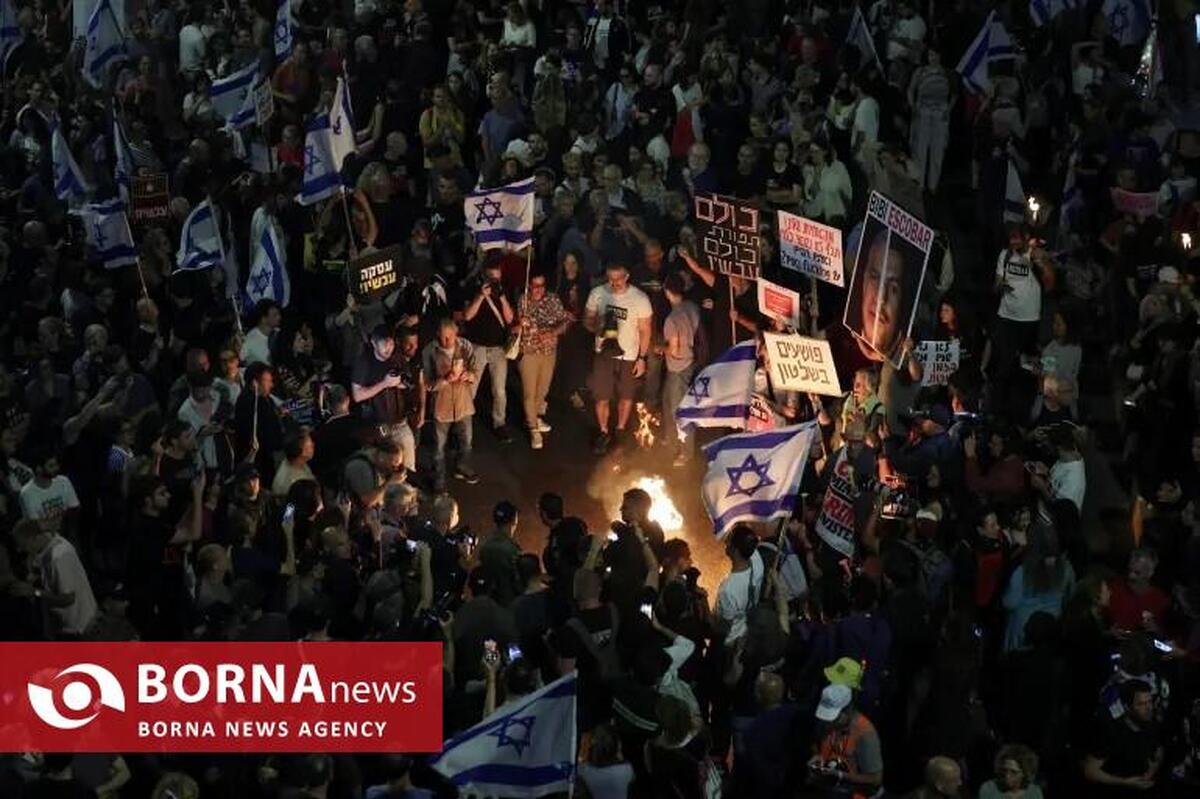 معترضان اسرائیلی خطاب به نتانیاهو: مذاکره کن و استعفا بده