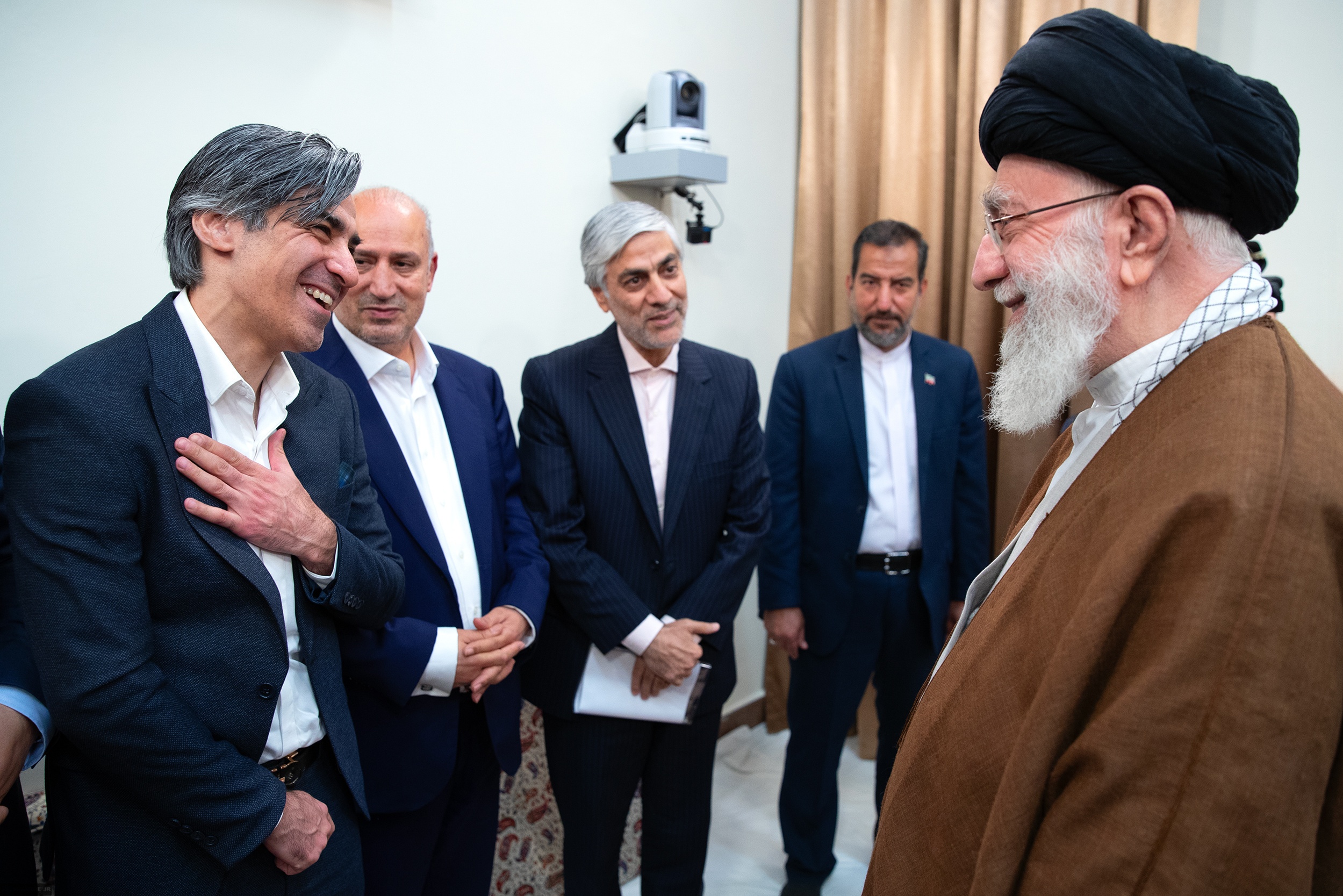 گزارش تصویری دیدار اعضای تیم ملی فوتسال ایران با رهبر انقلاب اسلامی