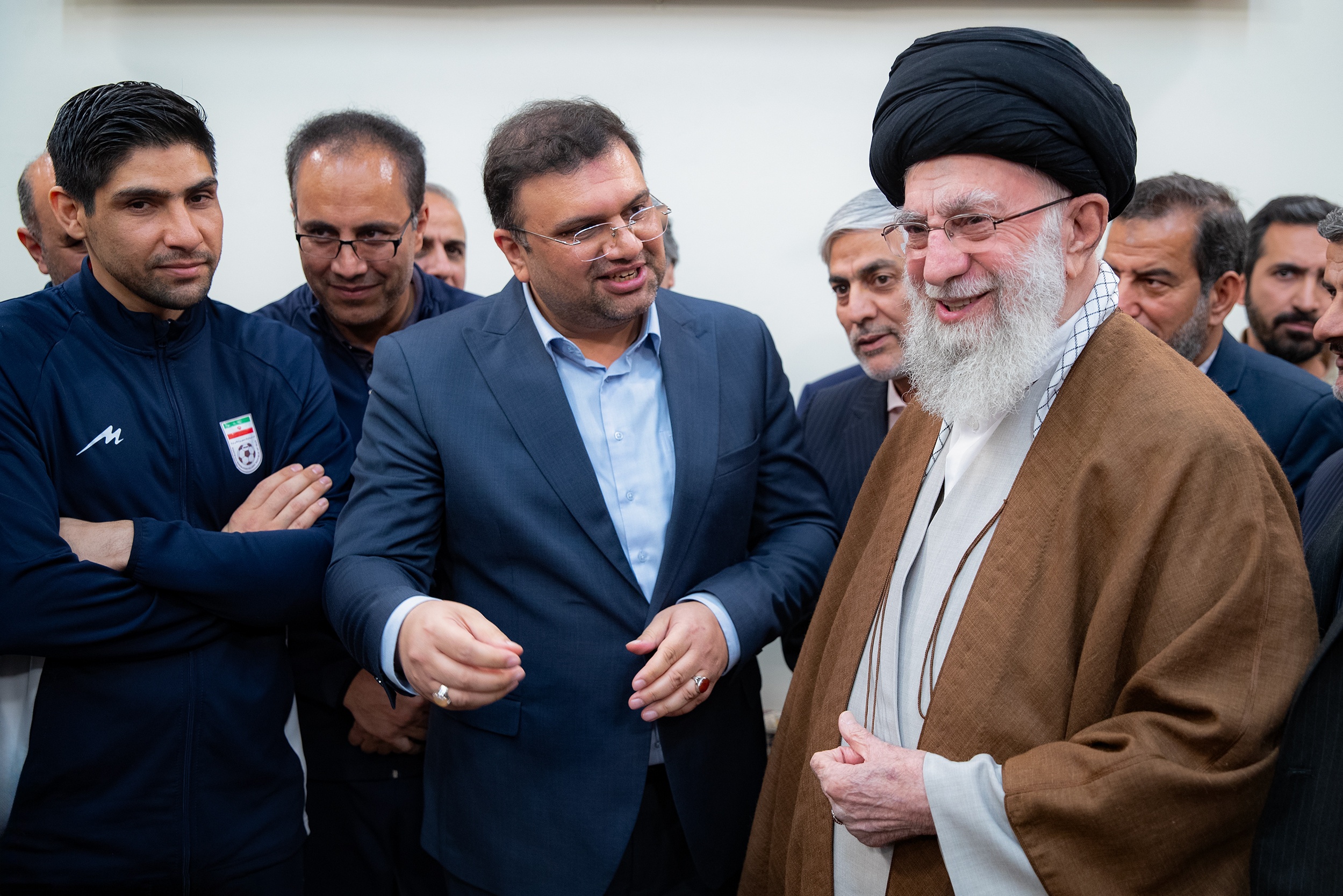 گزارش تصویری دیدار اعضای تیم ملی فوتسال ایران با رهبر انقلاب اسلامی