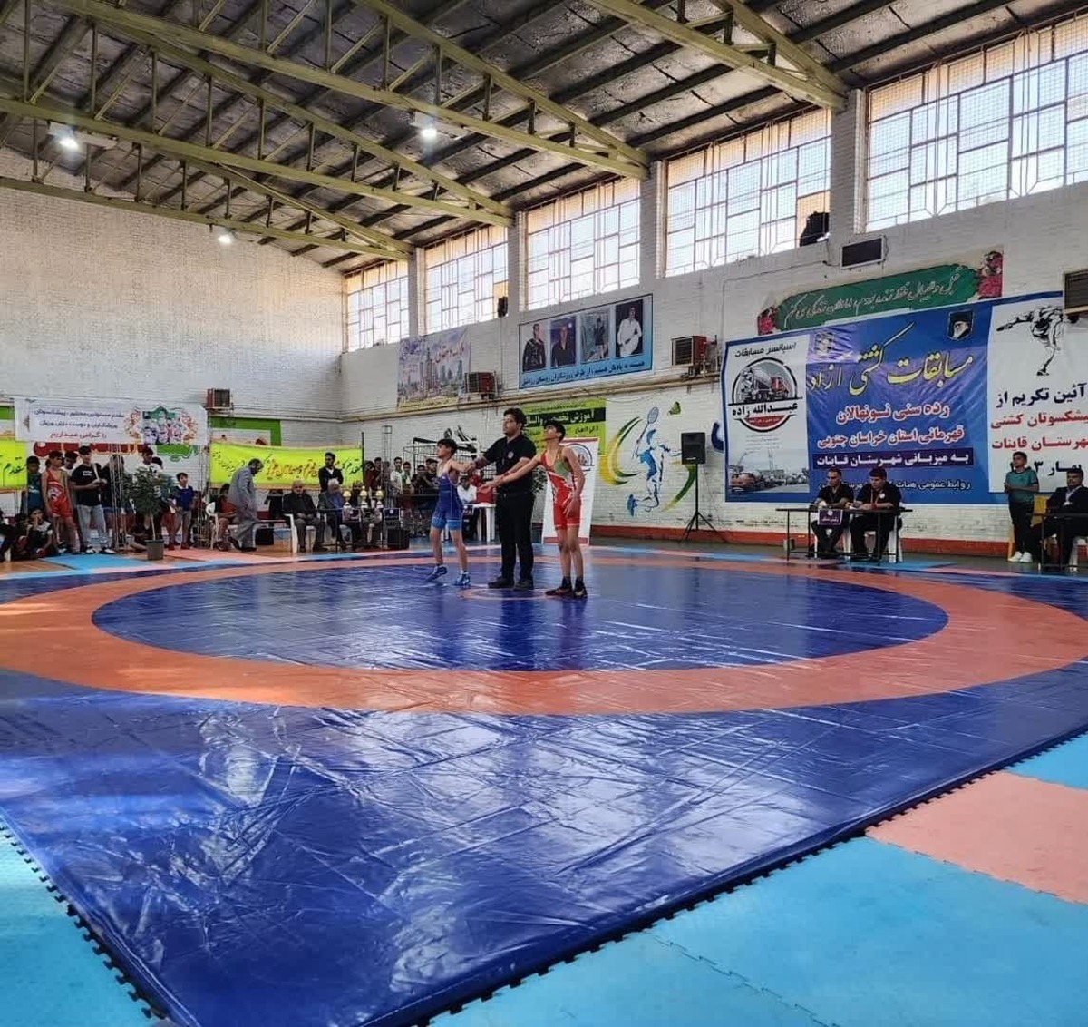 معرفی برگزیدگان کشتی قهرمانی نونهالان خراسان جنوبی انتخابیه کشوری