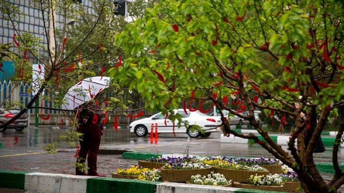 هوای بهاری تهران