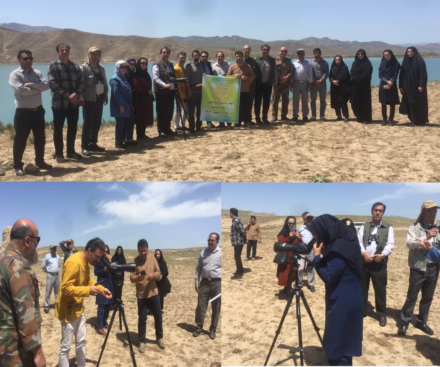 پویش تامین آب نهال های کاشته شده در حاشیه سد نهب