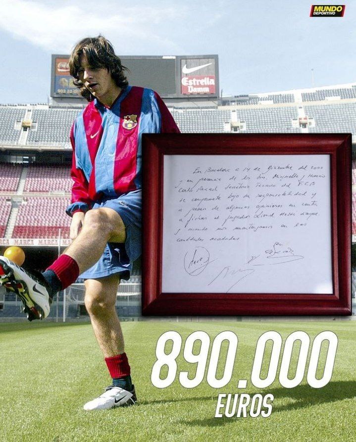 دستمال لیونل مسی بالاخره فروخته شد