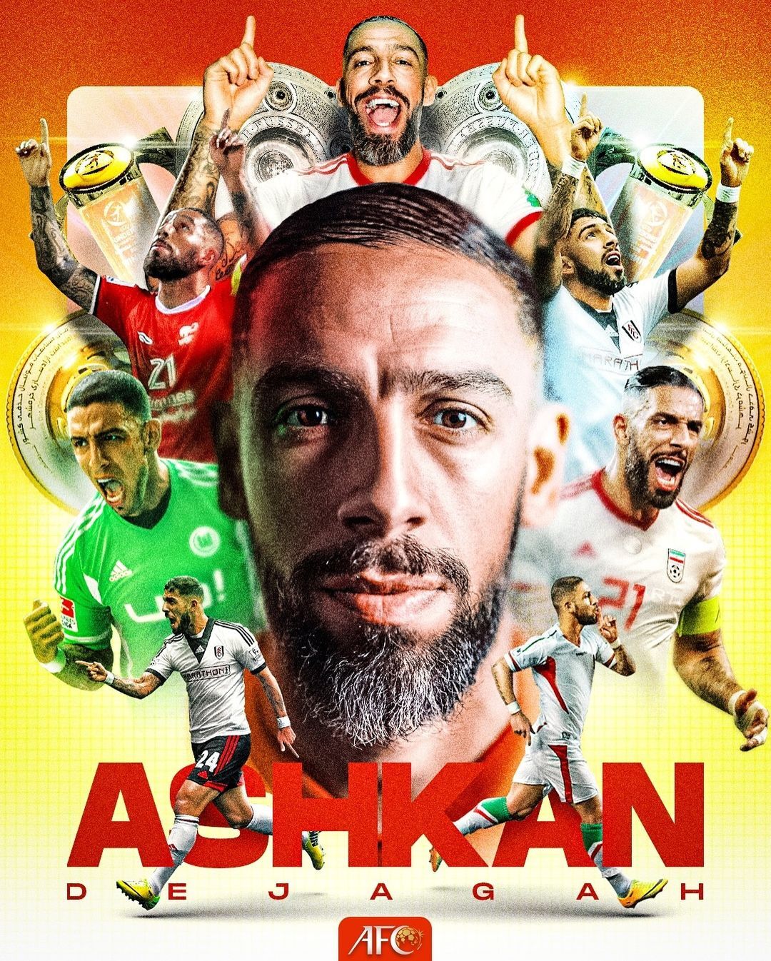 واکنش AFC  به خداحافظی اشکان دژاگه