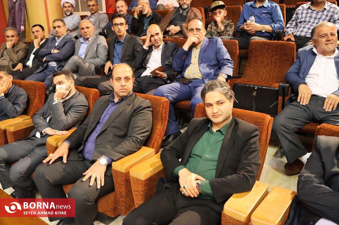 مراسم یازدهمین یادواره شهدای گمنام دانشگاه آزاد اسلامی واحد لاهیجان