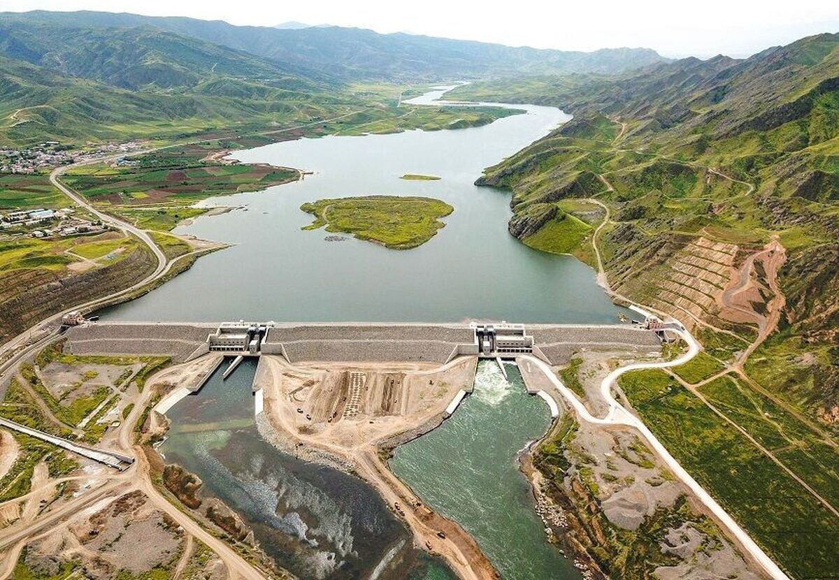 افزایش یک میلیون تنی تولیدات کشاورزی دستاورد سد قیز قلعه‌سی در استان اردبیل