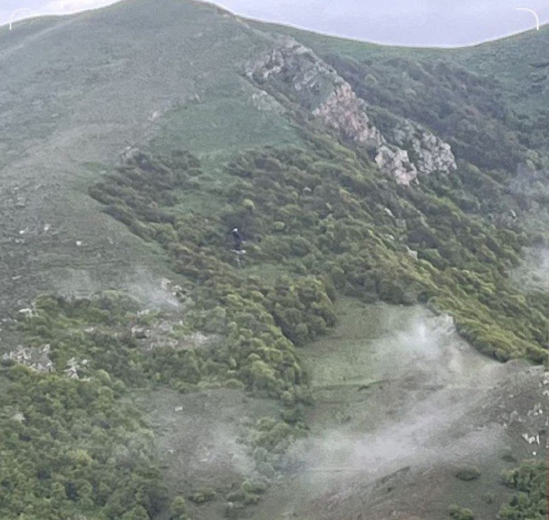 اولین تصویر از محل احتمالی سانحه برای بالگرد حامل رئیس جمهور