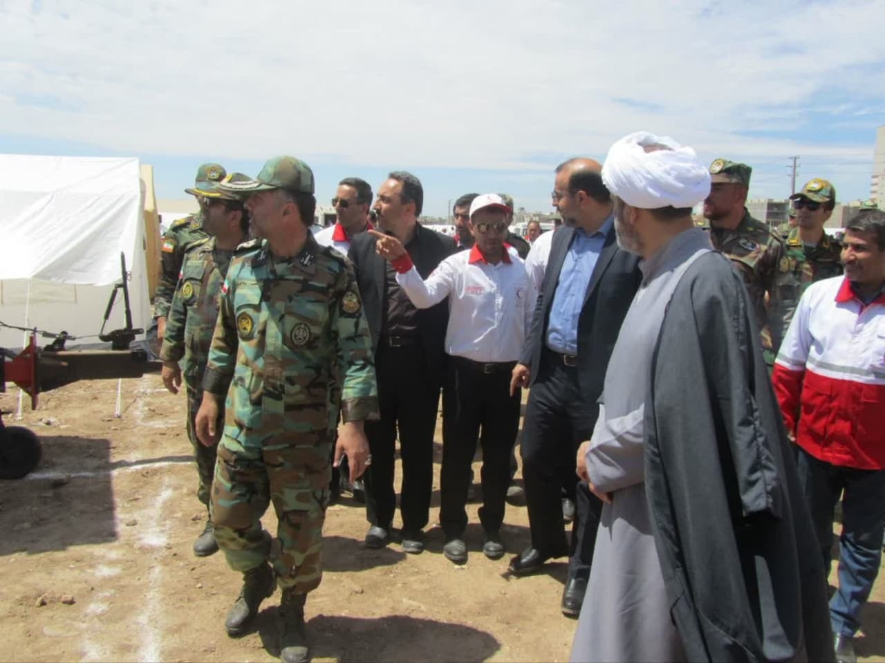 رزمایش اسکان اضطراری در قزوین برگزار شد