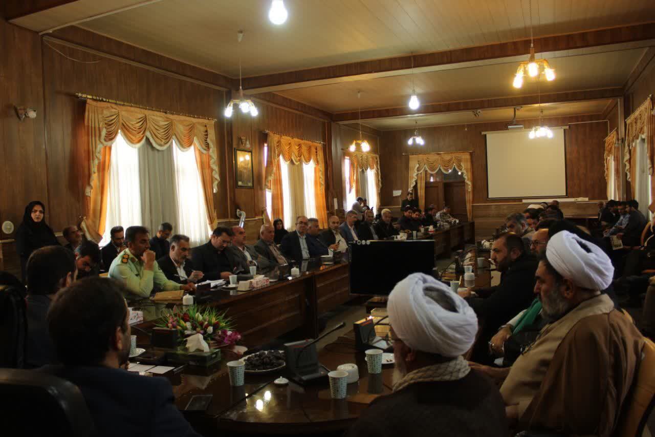 جلسه فوق العاده شورای ادارای شهرستان تاکستان برگزار شد