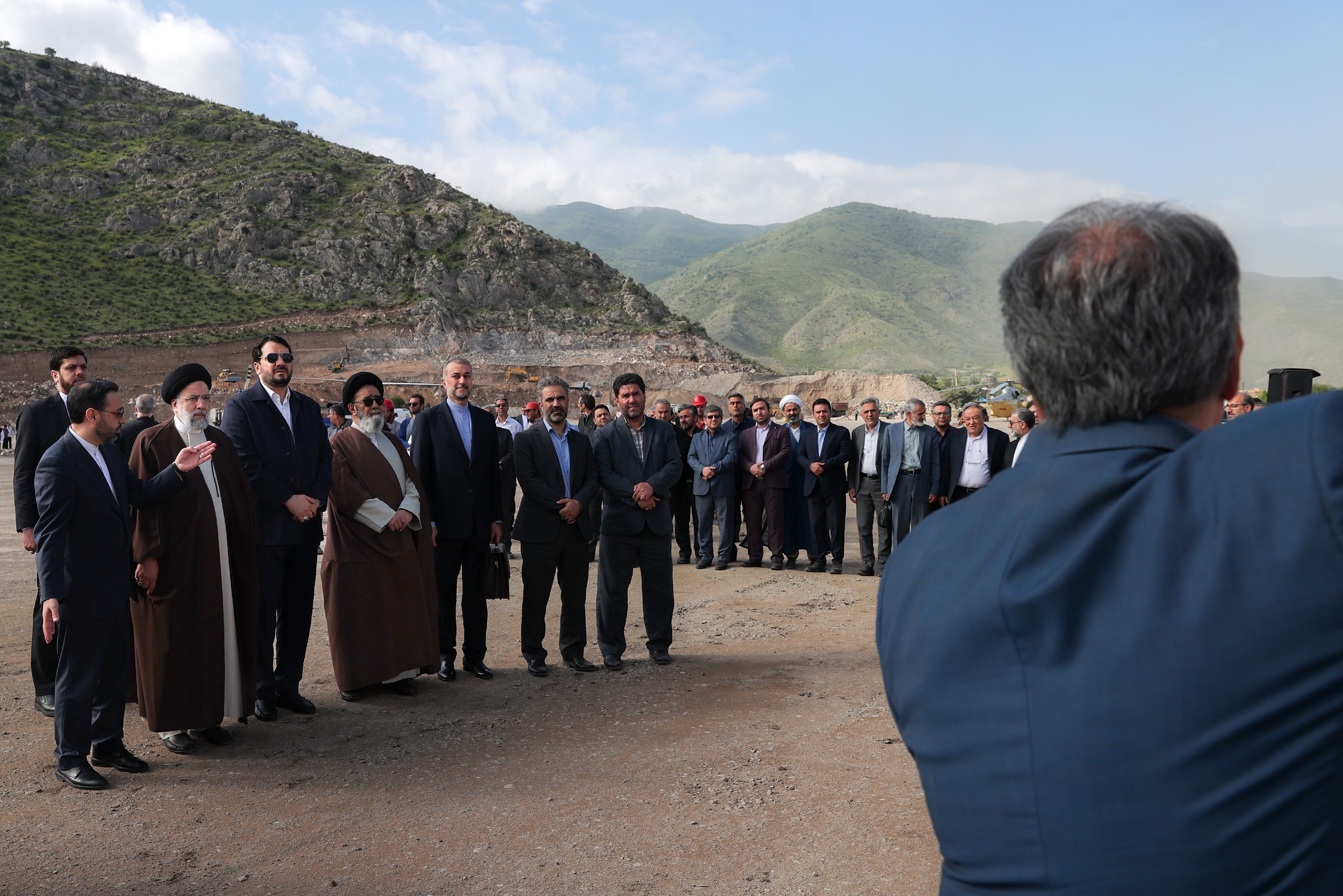 آخرین تصویر ثبت شده از شهید سید ابراهیم رئیسی آخرین تصویر ثبت شده از شهید سید ابراهیم رئیسی