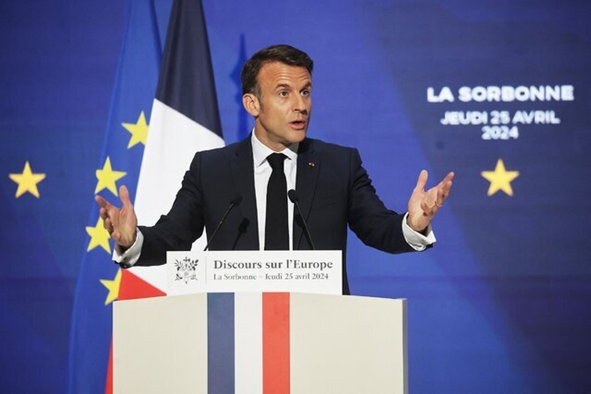 رئیس جمهور فرانسه: اروپا در نقطه بحرانی قرار دارد