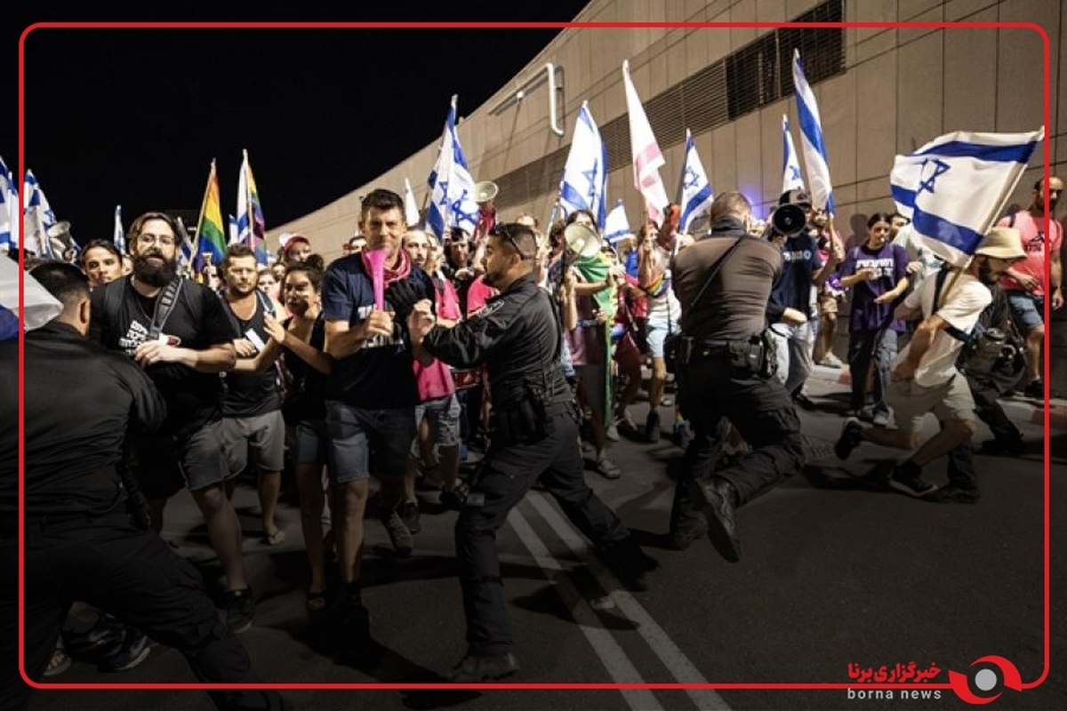 تظاهرات ضد دولتی در تل آویو