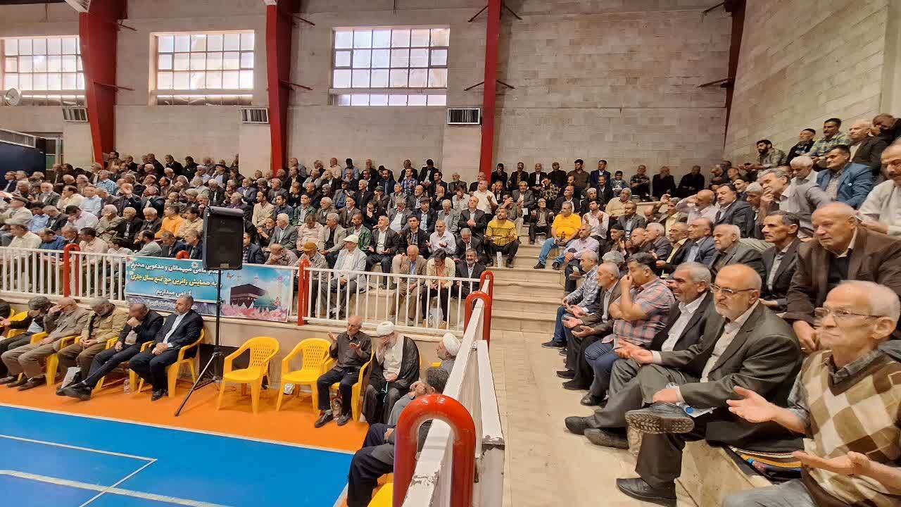 همایش متمرکز زائران بیت الله الحرام در قزوین برگزار شد