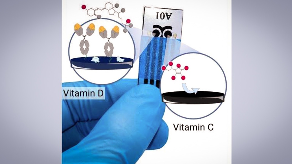 ساخت تراشه‌ای که ویتامین‌های C و D را همزمان اندازه‌گیری می‌کند