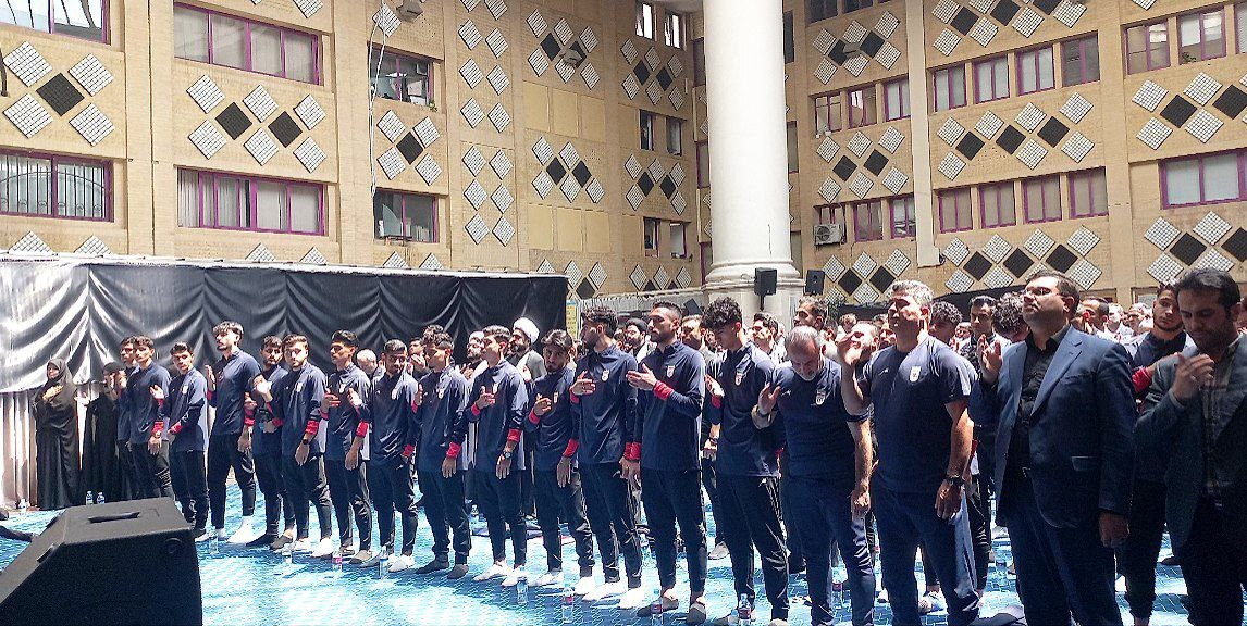 حضور پرشور جامعه ورزش در مراسم یادبود شهید ابراهیم رئیسی + عکس و فیلم