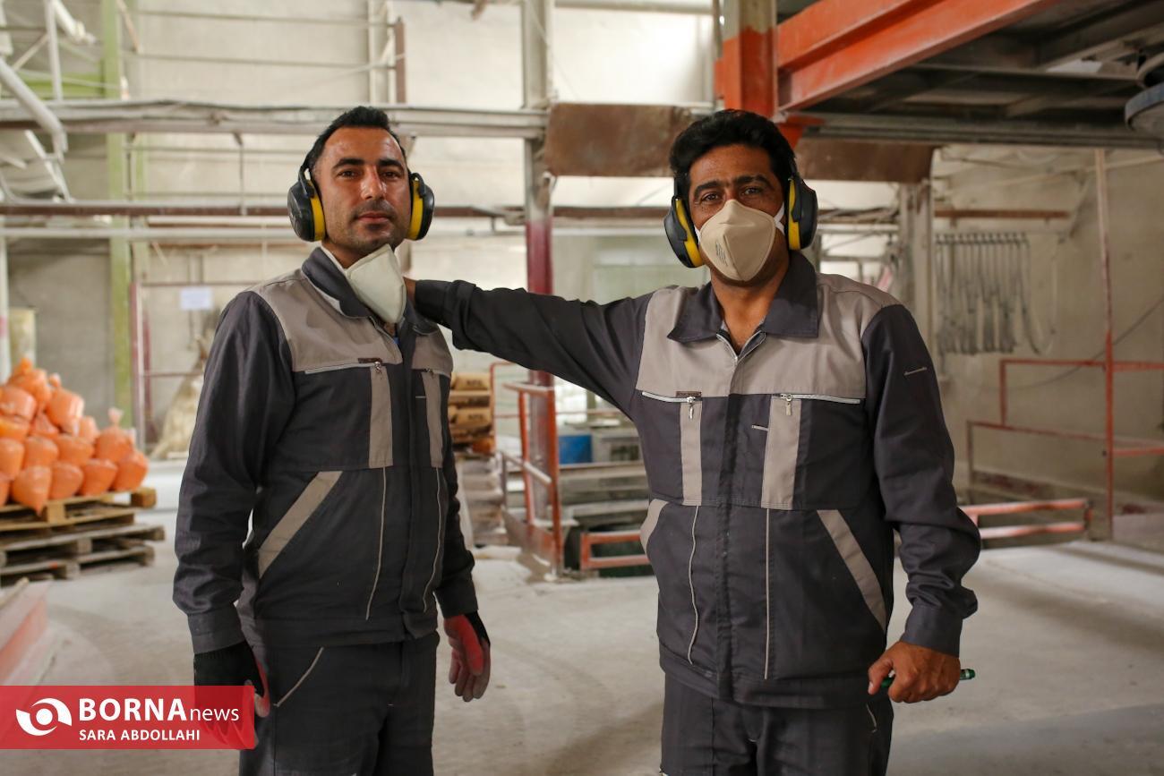 داستان ققنوس دانش بنیان لعابی چیست؟/ از ورشکستگی تا ظرفیت تولید 25 هزار تن لعاب در سال