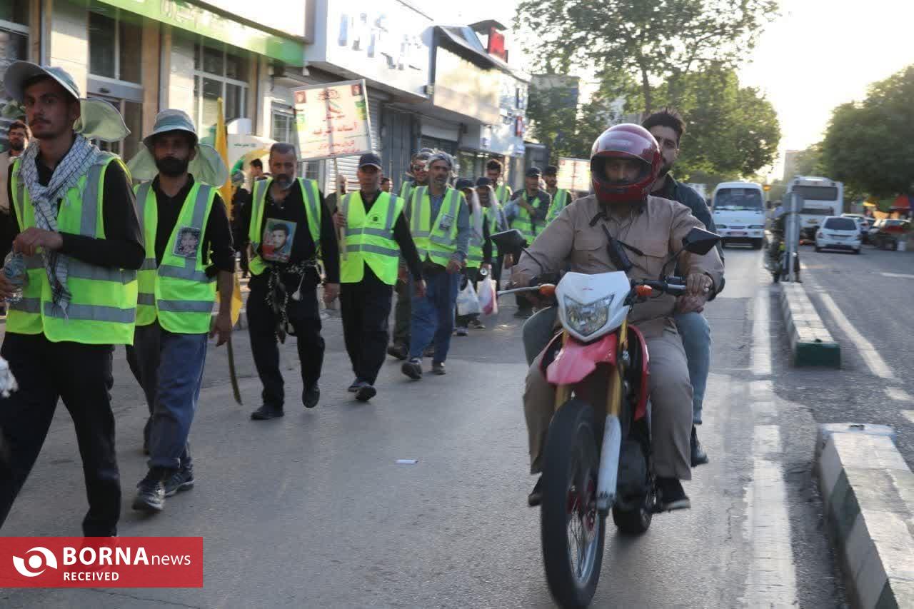 پیاده تا حرم یار قرار عاشقانه با معمار کبیر انقلاب