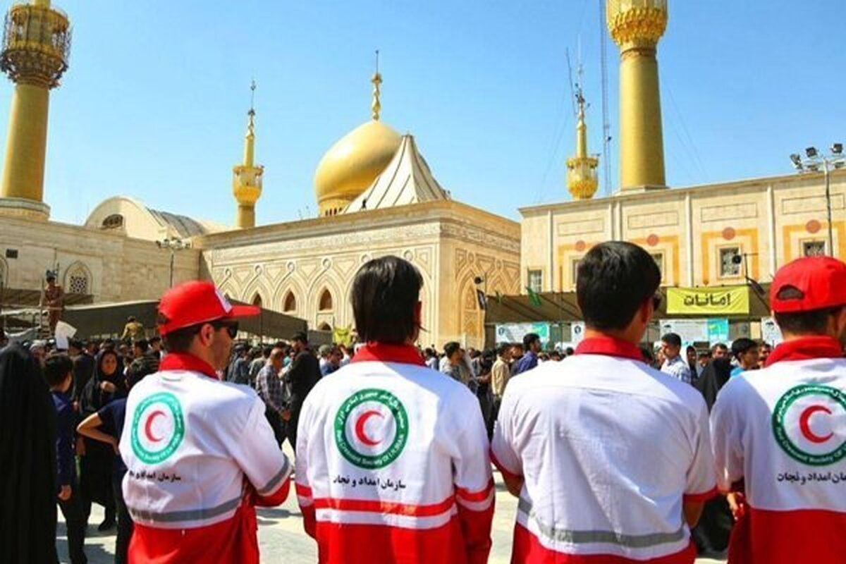 پوشش هزار و ۵۰۰ امدادگر هلال احمر در مراسم سالگرد ارتحال امام خمینی (ره)