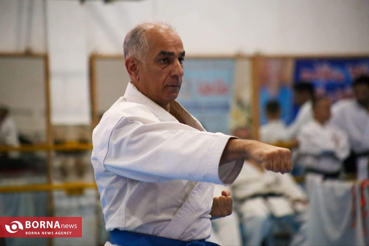 برگزاری مسابقات کاتای قهرمانی پیشکسوتان استان گیلان