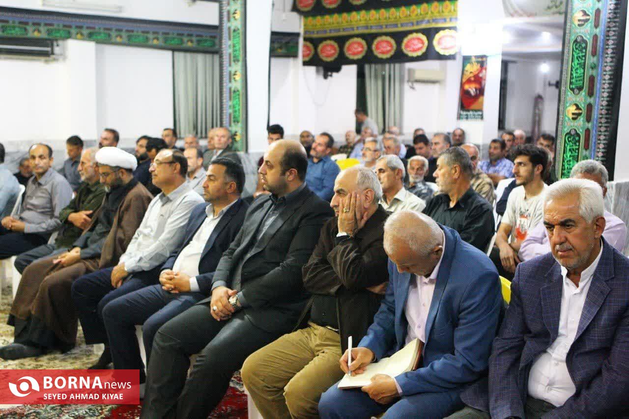 برگزاری مراسم بزرگداشت شهید جمهور و همراهان وی در شهرستان لاهیجان