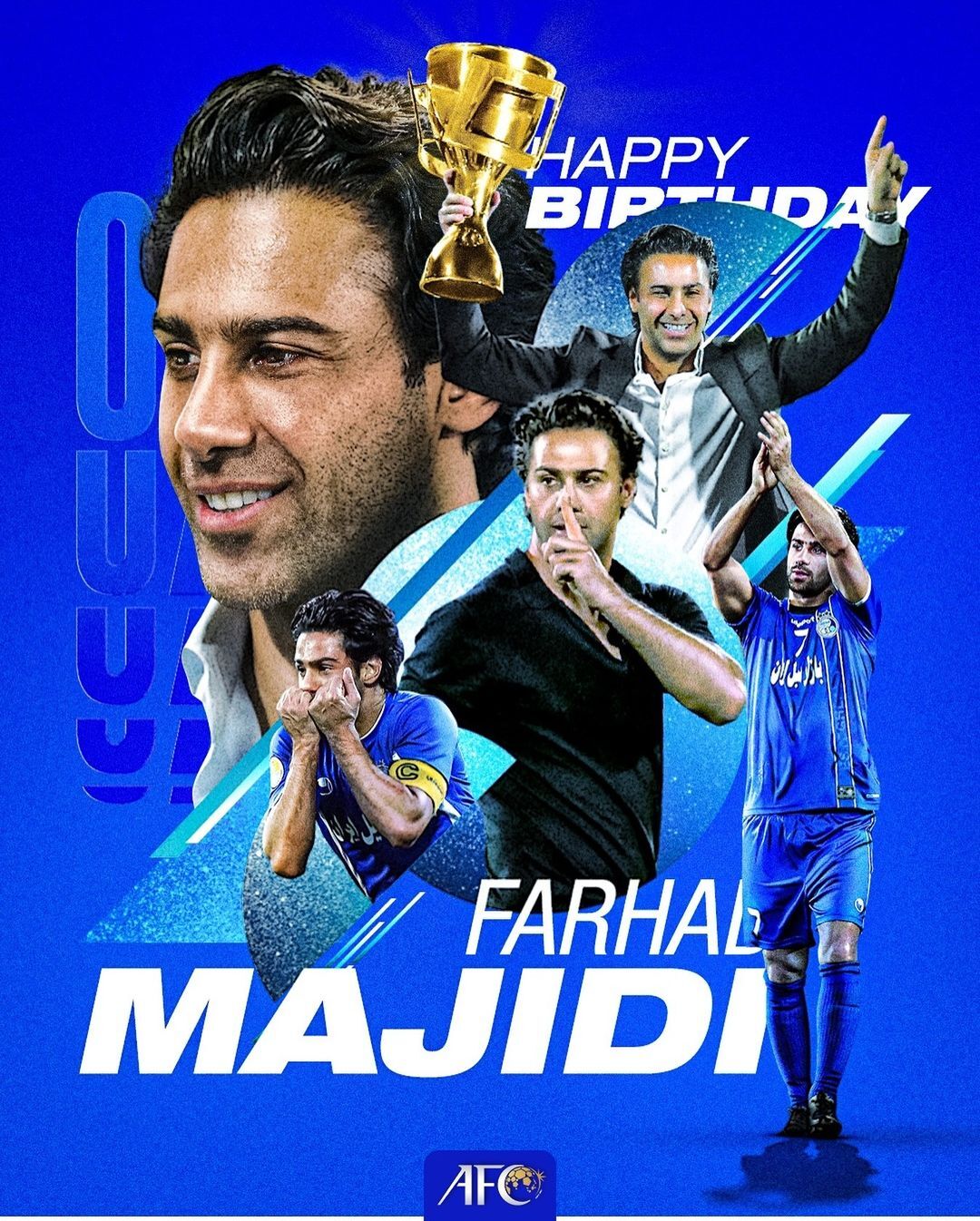 AFC برای فرهاد مجیدی پیغام فرستاد AFC برای فرهاد مجیدی پیغام فرستاد