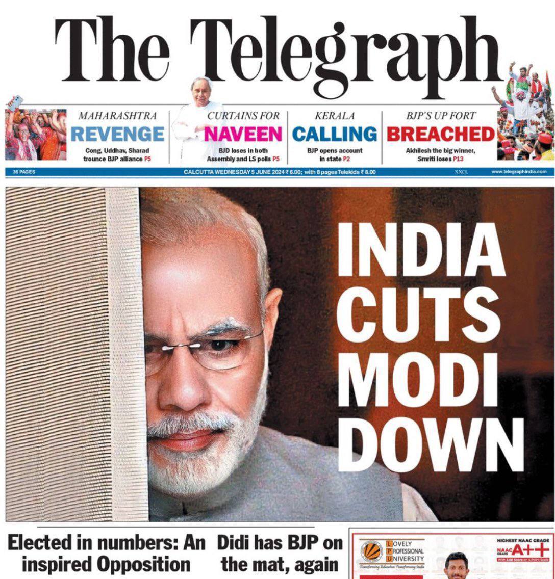 نارندرا مودی نخست وزیر هند باقی ماند نارندرا مودی نخست وزیر هند باقی ماند