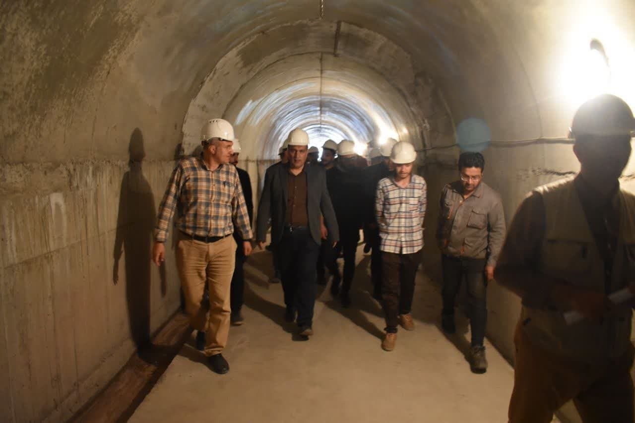 دانشجویان دانشگاه کاشان از سد مخزنی بالاخانلو در استان قزوین بازدید کردند