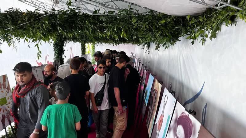 استقبال از نمایشگاه فرهنگی