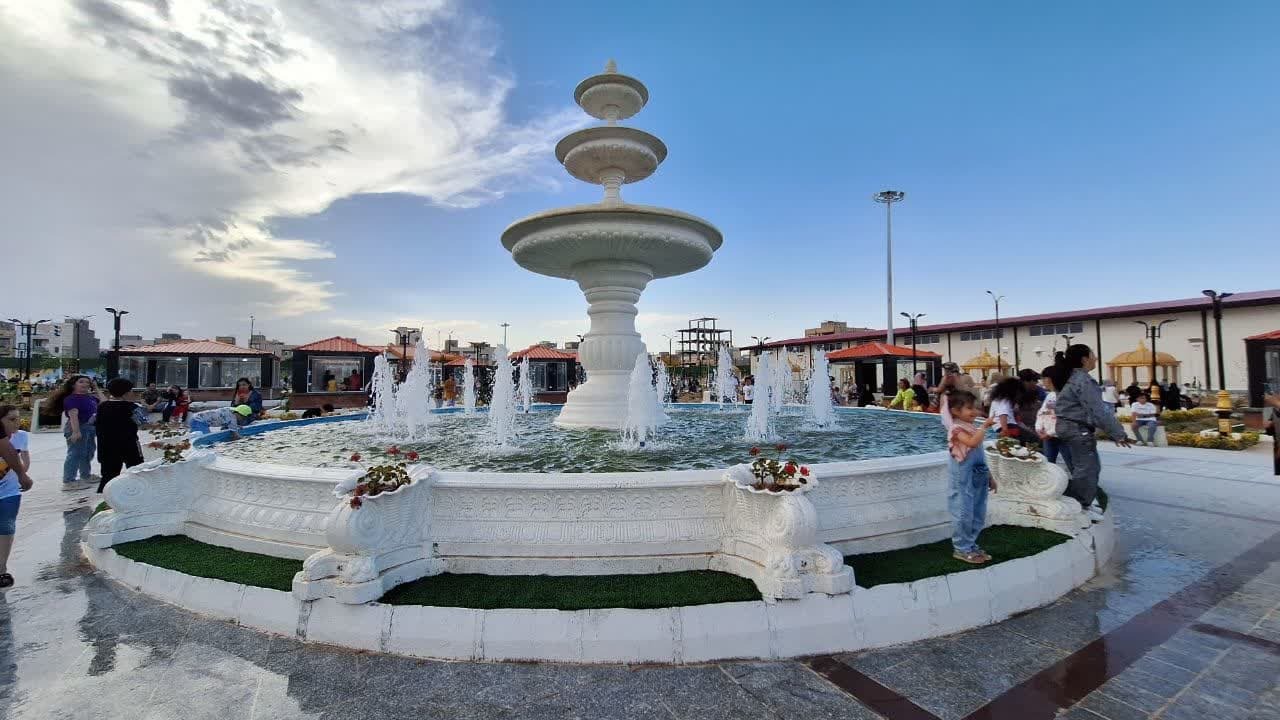 بزرگترین بوستان بانوان در شهر تاکستان افتتاح شد