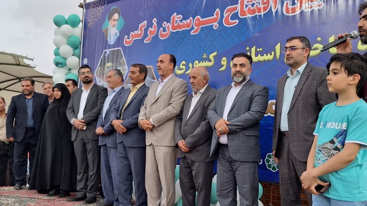 بزرگترین بوستان بانوان در شهر تاکستان افتتاح شد