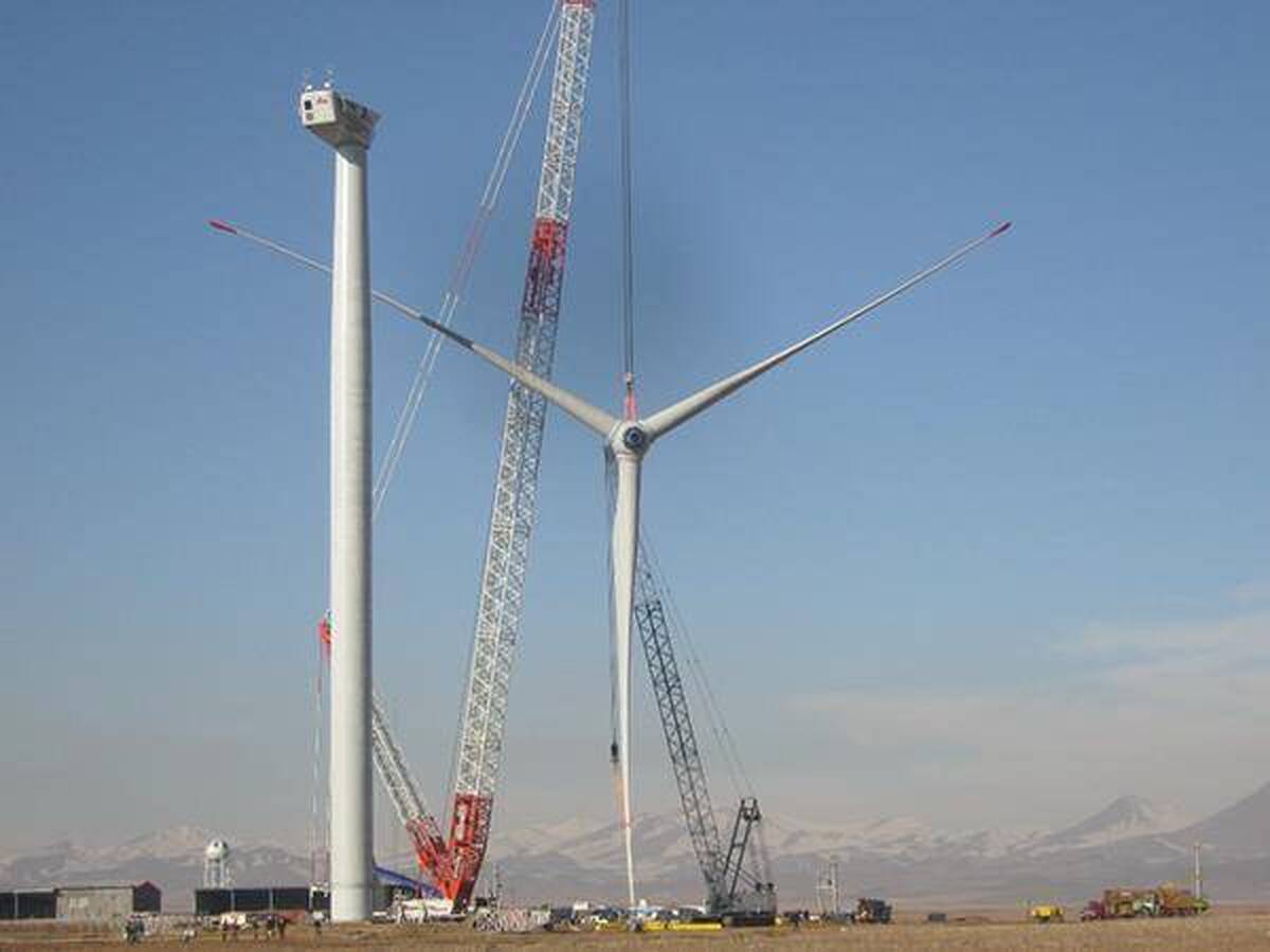 توسعه نیروگاه های بادی در شرق کشور
