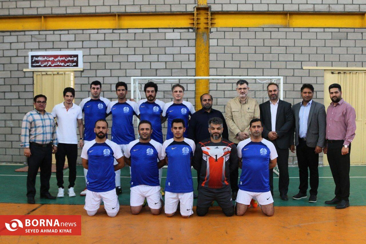 مسابقات فوتسال بسیج کارگری شهرستان لاهیجان