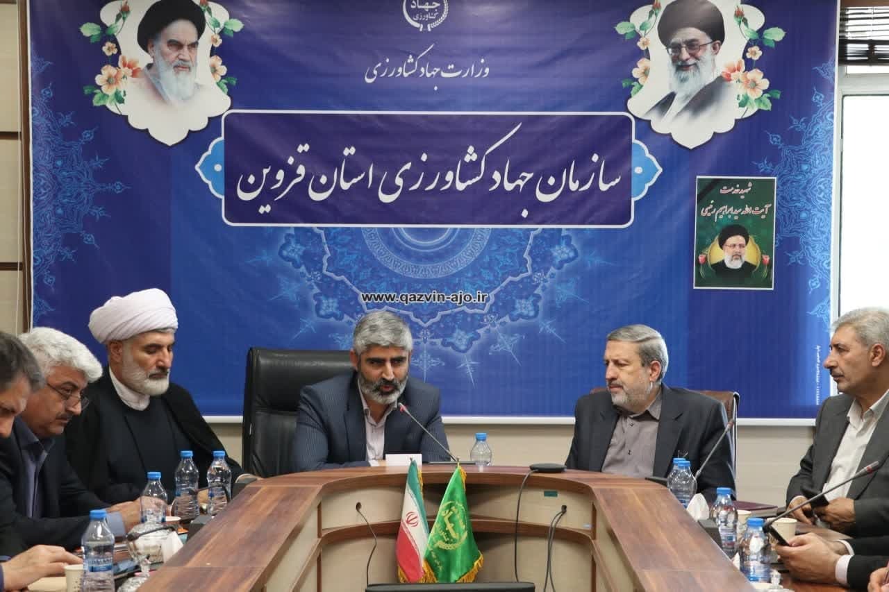 مصمم به اجرای الگوی کشت در استان قزوین هستیم 